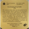 Image 4 : 1995 Royal Canadian Mint "Peacekeeping" Proof Dollar