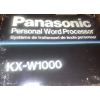 Image 1 : Panasonic Personal Word Processor KX W1000