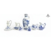 Image 2 : Collection Of Vintage Delft Pottery Features Several Hand-Painted Items.