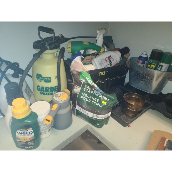 Assorted Gardening Products