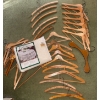Image 1 : Assorted Vintage Wooden Clothing Hangers