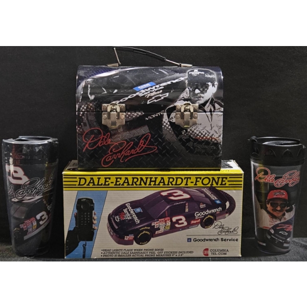 NASCAR Dale Earnhardt Official Collectibles Lot