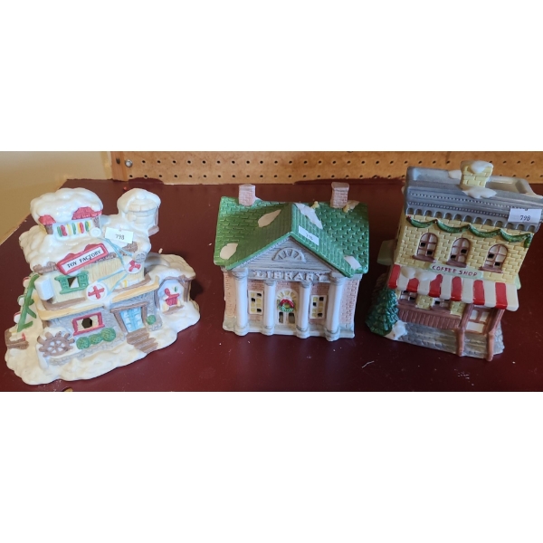 Holiday Homes: Library, Toy Factory and Coffee Shop