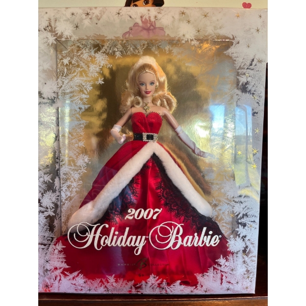 2007 holiday Barbie Barbie collector