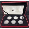 Image 1 : 2005 50-cent Battle of Britain Six-Coin Proof Set 92.5% Silver 55.8 Grams