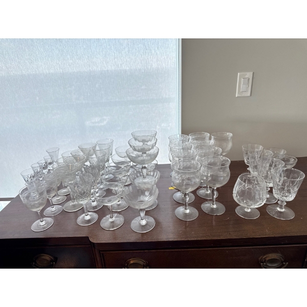 Crystal Stemware Collection.