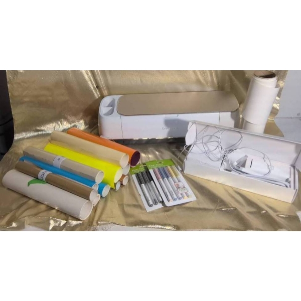 Cricut Maker Bundle With Accessories, Pens, and Adhesive Vinyl Rolls
