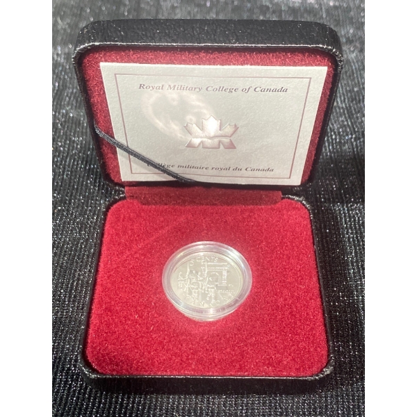 2001 Canadian 5-Cent 92.5% Silver Coin, 5.35 grams