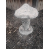 Image 2 : Decorative Outdoor Stepping Stones w/ Concrete Bird Bath & Button Mushroom Garden Charm 15T