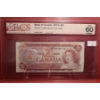 Image 1 : Certified Bank of Canada 1974- $2 Bill RA5907115- BC-47a/ UNC 60 Original