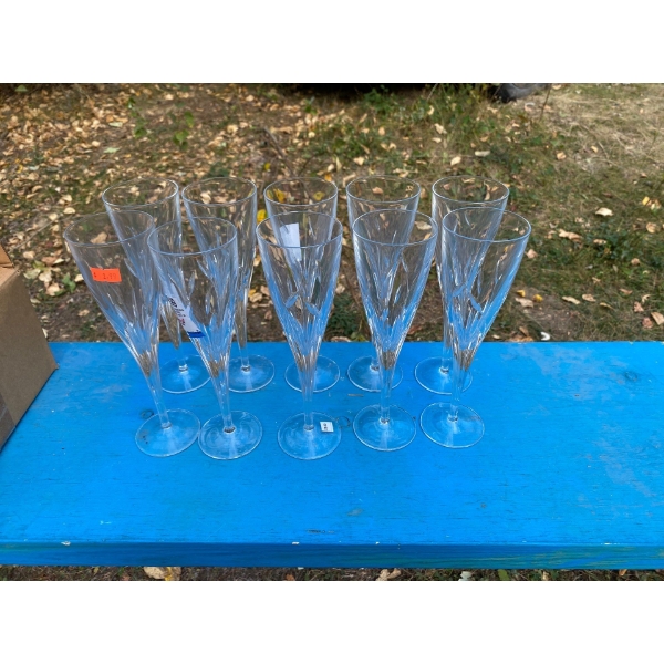 Crystal Champagne Glasses