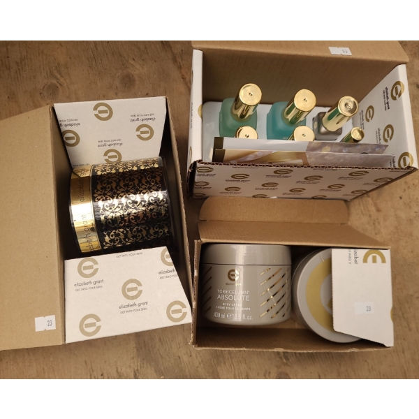 Elizabeth Grant: Body Cream and Serums (Unused)