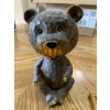 Image 6 : Rustic Wildlife Lot with Art, Bear Figurine, and Tapestry