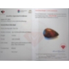 Image 1 : 5.13 ct Certified Smoked Opal gemstone ($16,672 Appraisal)