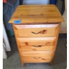 Image 5 : Wooden Storage Cabinet and Matching Nightstand Set with Drawers