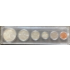Image 4 : 1967 Canadian Uncirculated Coin Set 80% Silver 1.11 Ounces