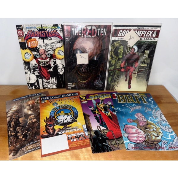 Comic Collection - The Red Ten Darkstars God Complex 6 & More