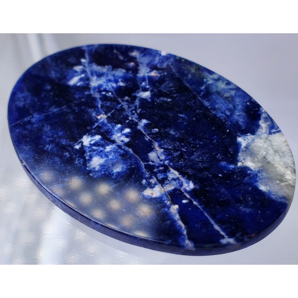 Sodalite (66 ct, 60×40×2.8 mm)