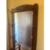 Image 3 : Oak Coat rack & Bench with Storage . hand Crafted With Full Length Mirror 