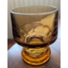 Image 5 : Amber Glass Collection Including Plates, Glasses, and Serving Dish