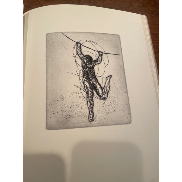 Let Us Begin With Night--Poem & Suite of Six Sketchings by Raymond Gariepy, 1978