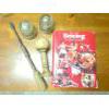 Image 1 : Boxing Book, Wood Mallet, Antique Drill, Glass Conductors x2 Plus A Vintage Magazine Rack 