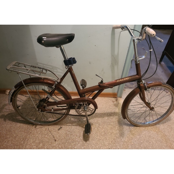 Raleigh Bicycle from Ground to Handlebars 63 T, 38 W from Wheel to Wheel 