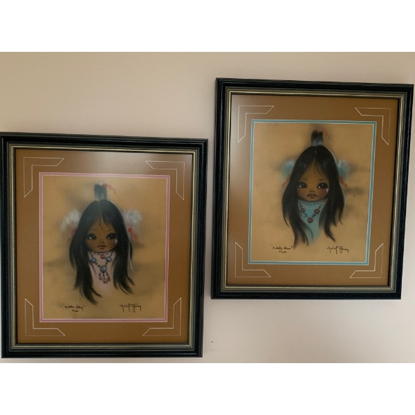 Set of 1950s Gerda Christoffersen-Papoose Print Set 15x17