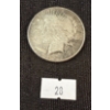 Image 1 : 1927 United States Peace Dollar - Silver 