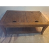 Image 1 : Wooden Coffee Table w/ Top Storage Compartments 48 W, 30 D, 19 T