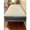 Image 4 : Single Slumber Bundle - Includes New Distinction Mattress Slatted Frame Pillows & Linens