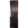 Image 2 : Gorgeous Mahogany Corner Curio Cabinet / Display Hutch 27x71