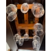 Image 1 : Hanging Wine Glass Rack or Stemware Rack