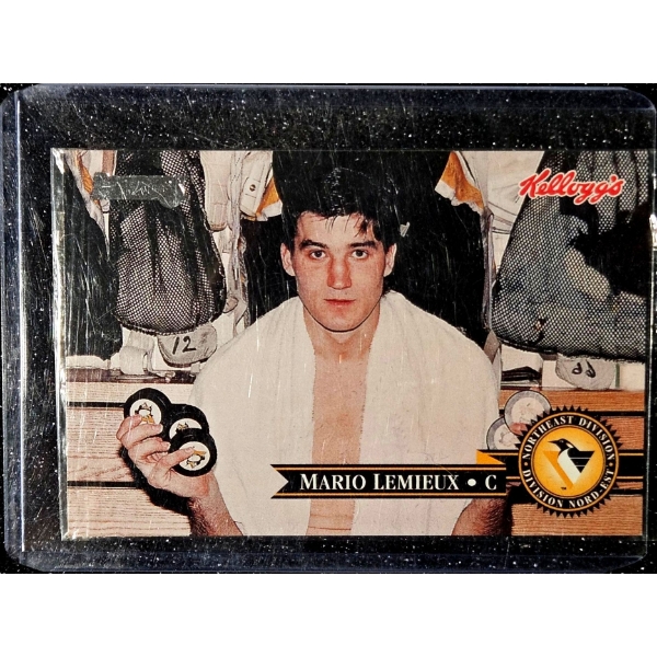 Mario Lemieux 1995-96 "Kellogg's Donruss - The Fiver" #1