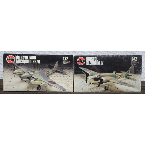 AirFix 1:72 Model Kits Series 2 + 2 (Never Assembled)