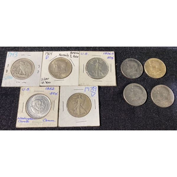 American Silver Half Dollars