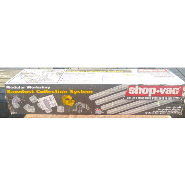 New SHOP-VAC Modular Workshop Sawdust Collection System 