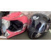 Image 1 : NEW FULMER MX Helmets - PHX Stealth Size XL Blk & FMVSS 218 Size L Pink