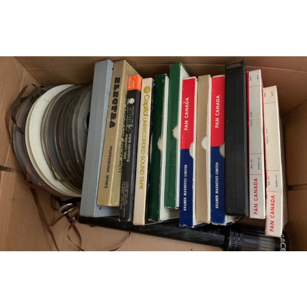 Assorted 9mm Film Reels 