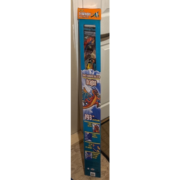 Dragon Kite, Includes Triwinder  & Flying Line 