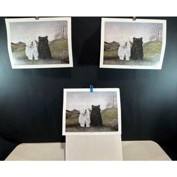 Alex Halliburton 3 Copies of The Masters Return 16Tx21.5W
