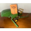 Image 5 : John Deere Diecast Farm Toy Set 1:16 ESKA Combine Harvestor Tractor & Seed Distributer 