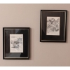 Image 1 : Alec Stern's Art Etchings - 'Cable Car Rush' & 'Hyde Street Hill" 7"Tall