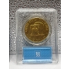 Image 5 : 1976 USA 1 Dollar, 50 cent, 25 cent Gold Plated Coins Graded MS 63 / AU-50