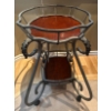 Image 2 : Vintage Bombay Company Curio Cart - Wine Rack 