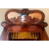 Image 3 : Stunning 19th Century Rosewood Secretariat w/ Drop Front & Decorative Mirror 