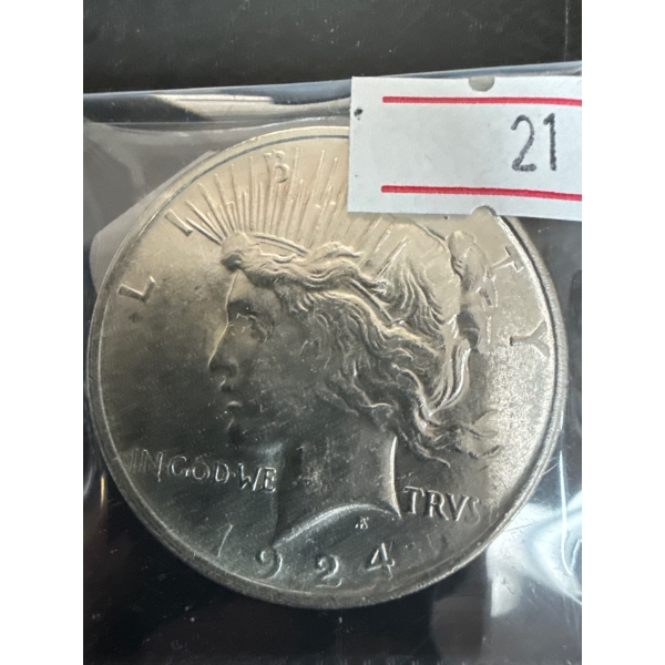 1924 Peace Dollar MS