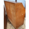 Image 2 : Light Wood Secretary Desk With Storage Measuring 18D x 30W x 40HÂ 