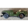 Image 3 : Original Leather Powder Flask, Green Military Belt Belt w Bullets, 1950's US Army Military Truck