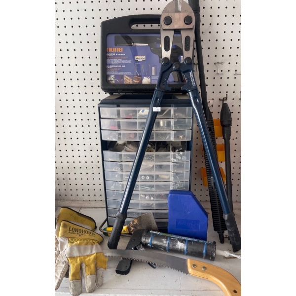 Soldering Gun & Garage Supplies